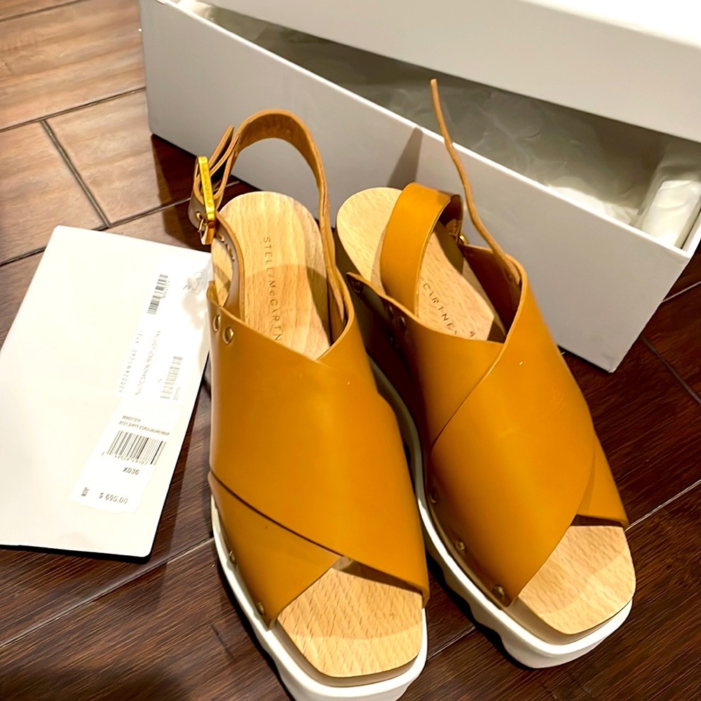 Stella McCartney persey sandal. Size 36 (6).